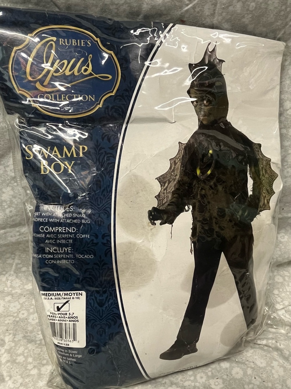 NEW Swamp Boy Kids Costume